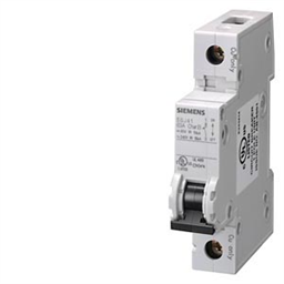 купить 5SJ4105-7HG40 Siemens CIRCUIT BREAKER 240V 14KA, 1-POLE, C, 0,5A, D=70MM / ACC. TO UL 489, SAME POLARITY