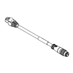 купить 1300488101 Molex M12 Cordset Male - RJ45 Female  / Ultra-Lock (M12) D-Coded Adapter Straight to Straight, 4 Pole Male to Female RJ45, 10.0m Length