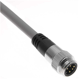 купить MINDT-5MP-1M Mencom PVC Cable - 15/18 AWG - 300 V - 8A / 5 Poles Male Straight Plug 1 m