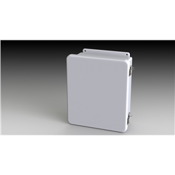 купить SCE-12105CHQRFG Saginaw Fiberglass / Junction Enclosure / Light gray fiberglass. Optional sub-panels are marine grade aluminum.