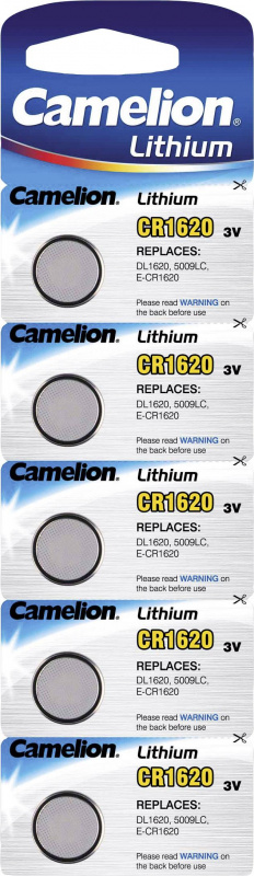 купить Camelion CR1620 Knopfzelle CR 1620 Lithium 90 mAh