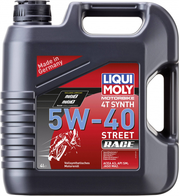 купить Liqui Moly Motorbike 4T Synth 5W-40 Street Race 16