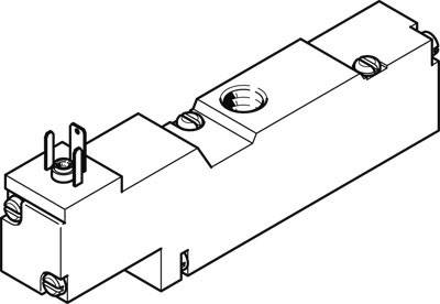 купить FESTO Magnetventil 173000 MEBH-3/2-1/8-P-B  Anschl