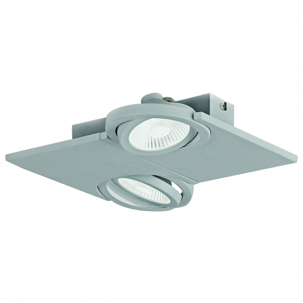 купить LI63325 Schrack Technik LED Anbauleuchte 'Brea Pro' 2flg. 2x 9W 3000K silber IP20