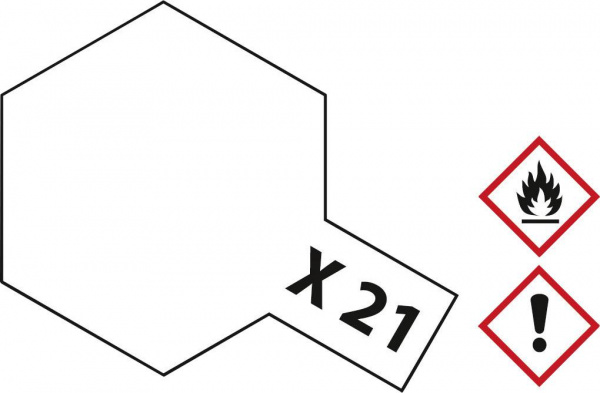 купить Tamiya 81021 Acrylfarbe Mattier-Medium Farbcode: X
