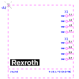 купить R911297193 Bosch Rexroth Inline module for power distribution (GND) / Inline Power supply-/Segment modul