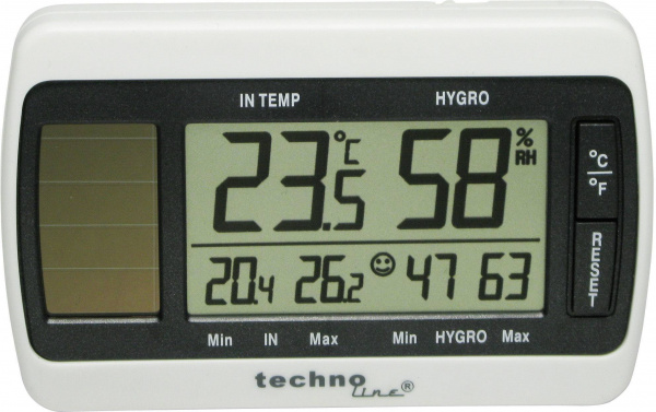 купить Techno Line Solar Thermo-Hygrometer Solar Thermo-/