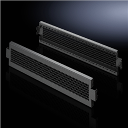 купить 8620091 Rittal VX Base/plinth trim panel, vented, for W/D: 800 mm / VX Панель цоколя, с вентиляцией, для Ш/Г: 800 мм, листовая сталь / VX