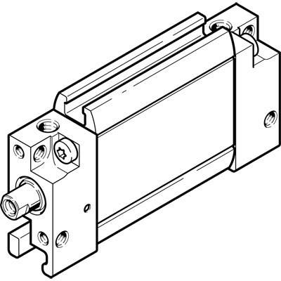 купить FESTO Flachzylinder 164004 DZF-12-25-P-A Gehaeusema