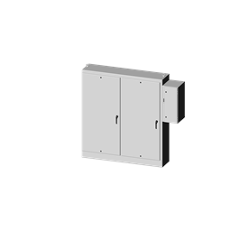 купить SCE-84XD7818SS Saginaw 2DR XD Enclosure / #4 brushed finish on all exterior surfaces. Sub-panels are powder coated white.
