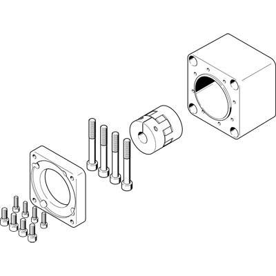 купить FESTO Axialbausatz 3356796 EAMM-A-D100-100A    1 S