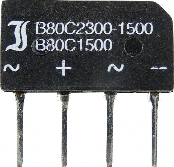 купить Diotec B40C1500B Brueckengleichrichter SIL-4 80 V 2
