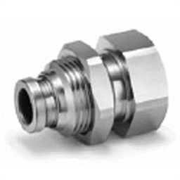 купить KQB2E08-G02 SMC KQB2E, Metal One-touch Fitting, Metric Size G, Bulkhead Connector