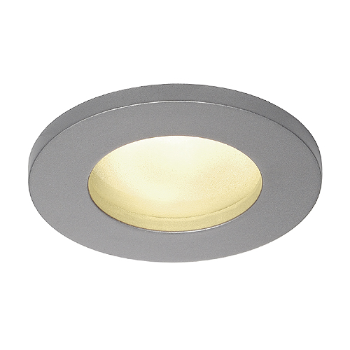 купить LI1001167 Schrack Technik DOLIX OUT GU10 ROUND Downlight, silbergrau, max. 50W