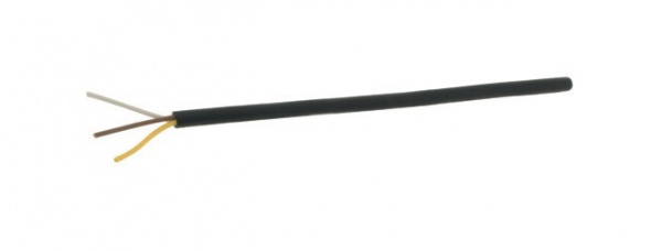 купить LIZU015003 Schrack Technik Doppelisoliertes Kabel DW 3-polig 0,5mm² schwarz