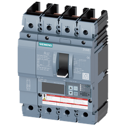 купить 3VA6210-6JQ41-2AA0 Siemens MCCB_UL_FS250_100A_4P_65KA_ETU5_LSIG / SENTRON