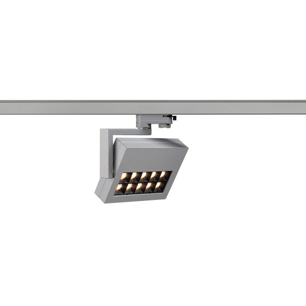 купить LI152544 Schrack Technik PROFUNO LED Strahler, 3000K, 30°, inkl. 3P.-Adapter, silber