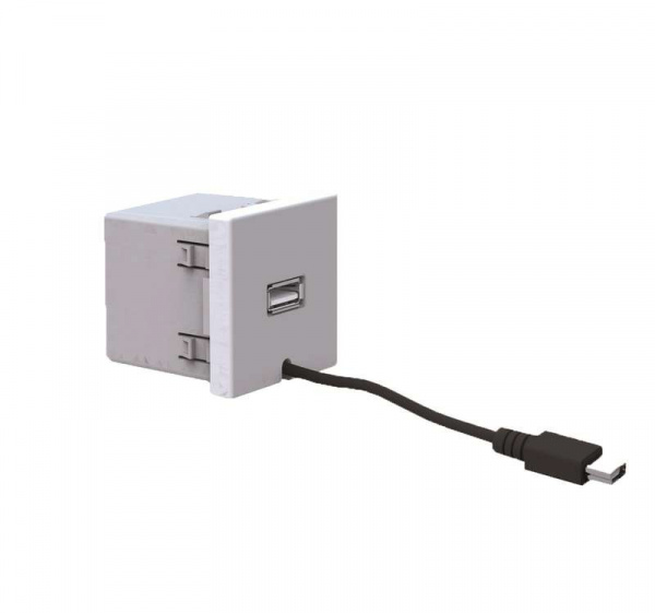 купить Источник питания USB 5VDC 45х45мм бел. Simon Connect K126A-9