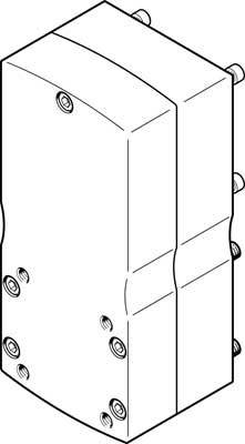 купить FESTO Parallelbausatz 1586496 EAMM-U-86-D40-60H-10