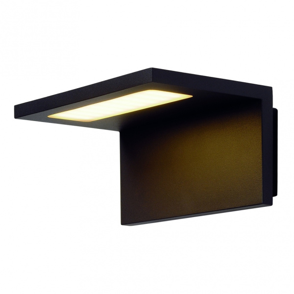 купить LI231355 Schrack Technik ANGOLUX WALL Wandleuchte 36 SMD LED 7,5W 3000K, IP44, anthr.