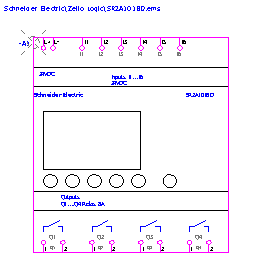 купить SR2A101BD Schneider Electric ZELIO LOGIC 10 E/A 24VDC / ZELIO LOGIC