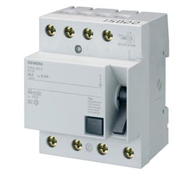 купить 5SM3448-6 Siemens RES.CURRENT OP.CIRCUIT BREAKER TYPE A PSE/SSF / 100A 3+N-POL IFN 100MA 400V 4MW