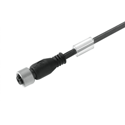 купить 1057750300 Weidmueller Sensor-actuator Cable (assembled) / Sensor-actuator Cable (assembled), One end without connector, M12, No. of poles: 4, Cable length: 3 m, Female socket, straight