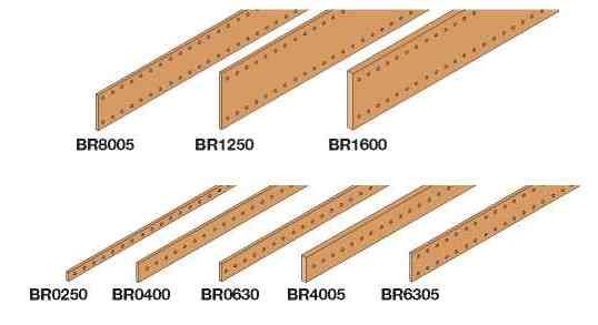 купить Шина медная In=250A L=1750 (2шт)