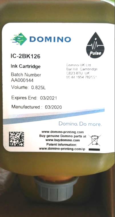 купить Чернила IC-2BK126, 0,825l (Domino)