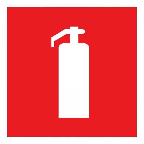 купить Наклейка знак пожарной безопасности "Огнетушитель" 100х100мм Rexant 56-0050