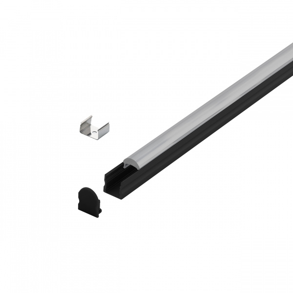 купить LI63418 Schrack Technik LED-Stripe Profil Aufbau mit 30° Linearlinse schwarz IP20