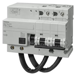 купить 5SU1624-7WK82 Siemens FI/LS-PROTECTOR TYPE A (PSE), D=70MM / IFN 300MA, 10KA, 2-POLEE C 125A FOR PARTIAL SHUTDOWN