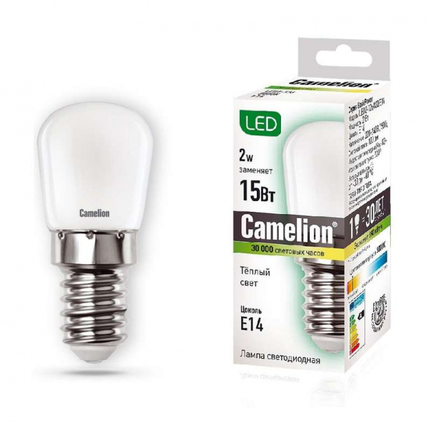 купить Лампа светодиодная LED2-T26/830/E14 2Вт 220В Camelion 13153