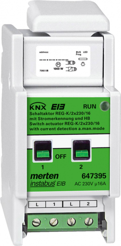 купить Merten Merten KNX Systeme 647395 Schaltaktor   647