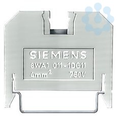 купить Клемма проходная 1-проводн. (4-6.5мм) беж. Siemens 8WA10111DG11