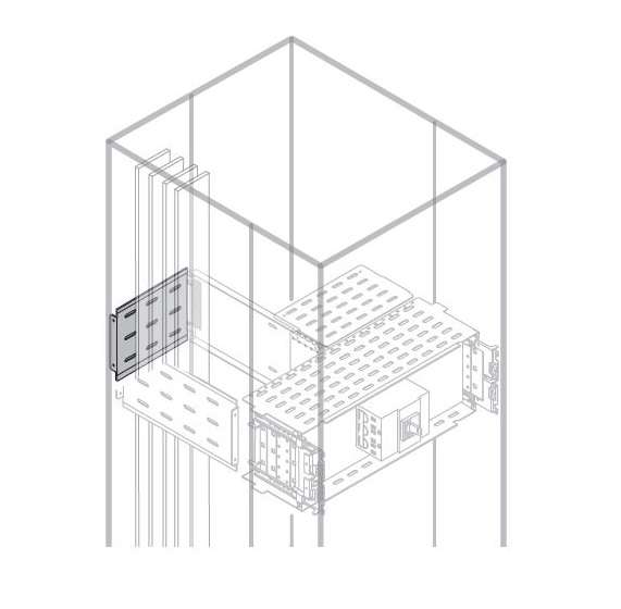 купить Перегородка верт. задняя H=1000мм W=400мм ABB 1STQ009124A0000