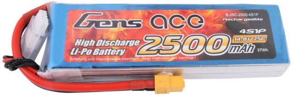 купить Gens ace Modellbau-Senderakku (LiPo) 14.8 V 2500 m