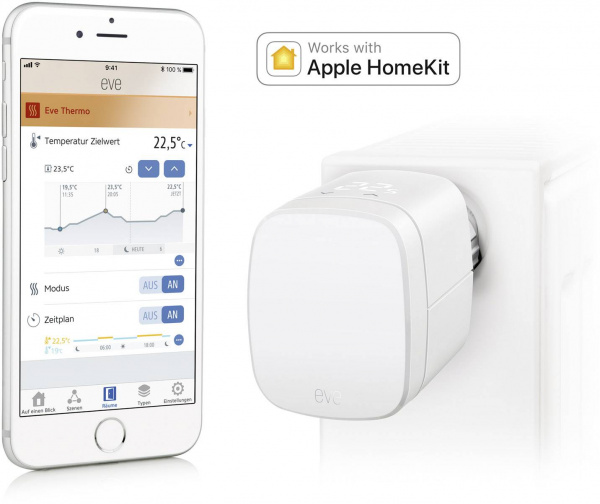 купить Eve home Thermo 2017 Funk-Thermostat    Apple Home