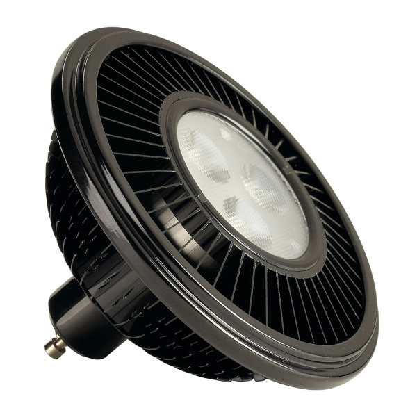 купить LI570662 Schrack Technik LED ES111 schwarz, 15W, 30°, 2700K