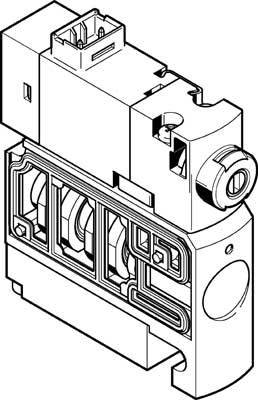 купить FESTO Magnetventil 547314 CPVSC1-M1LH-K-T-Q4C  Sam