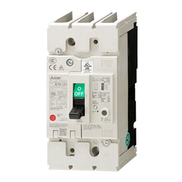 купить NV100-CVFU_3P_060A_50mA_F Mitsubishi Earth Leakage Circuit Breaker 3-Pole 60A 50mA Front connection type