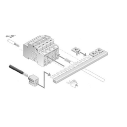 купить 1492-ASPCL102 Allen-Bradley Commoning Link / 1-Pole / 2 devices per meter