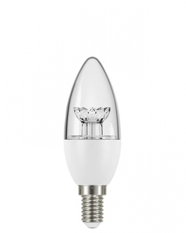купить Лампа светодиодная STAR CLASSIC B 40 5.4W/830 5.4Вт свеча 3000К тепл. бел. E14 470лм 220-240В CL OSRAM 4052899971592