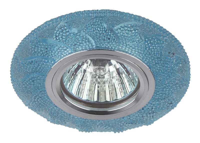 купить Светильник DK LD6 BL/WH декор cо светодиодной подсветкой голубой ЭРА Б0019210