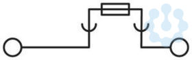 купить Клемма для установки предохранителей UK 6.3-HESI Phoenix Contact 3004171