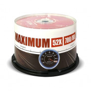 купить Носители информации Mirex CD-R MAXIMUM 52x cake box 50 (UL120052A8B)