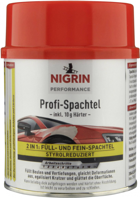 купить Nigrin Performance 72115 Fein-Spachtel 500 g