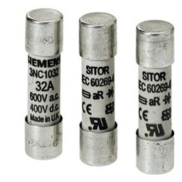 купить 3NC1440-5 Siemens SITOR CYLIND. FUSE-LINK AR WITH HAMMER 14X51 / 40 A, 690 V