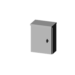 купить SCE-16R1206LP Saginaw Type-3R Hinged Cover Enclosure / ANSI-61 gray powder coating inside and out. Optional sub-panels are powder coated white.