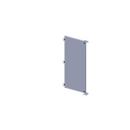 купить SCE-DF6048 Saginaw Panel / Dead Front, Overlaping Two Door / Powder coated white inside and out.